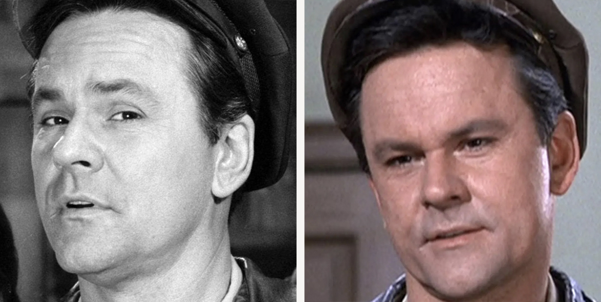 Bob Crane  in costume in a studio portrait, against a black background