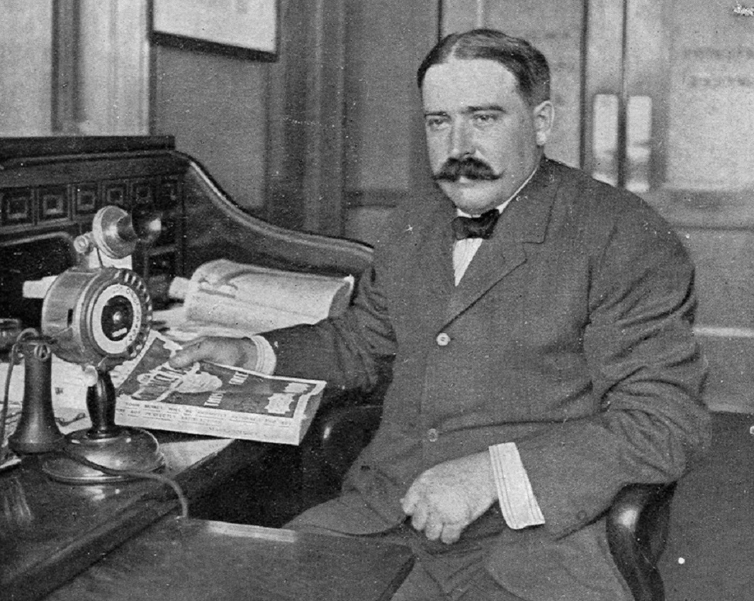 Mr. Sears - President Of Sears Roebuck At His Desk - 1906