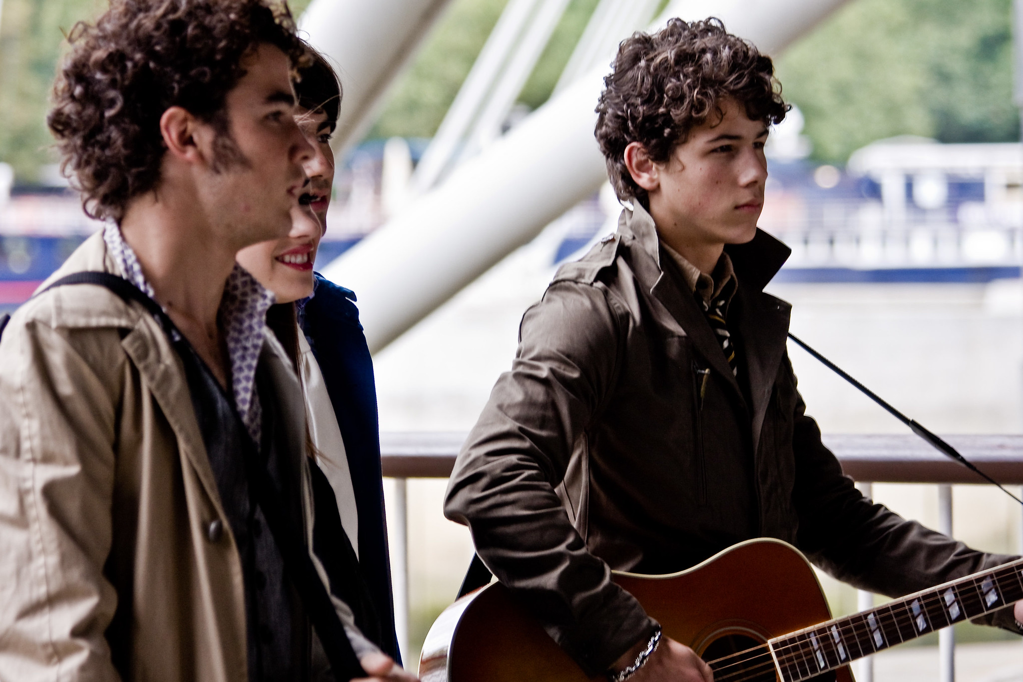 The Jonas Brothers photo shoot