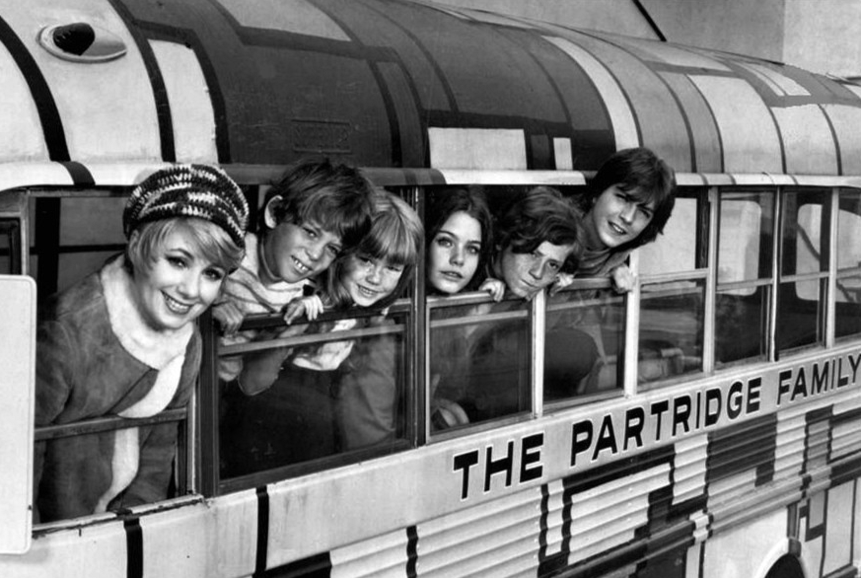 David Cassidy with Partridge Family First Cast -1970