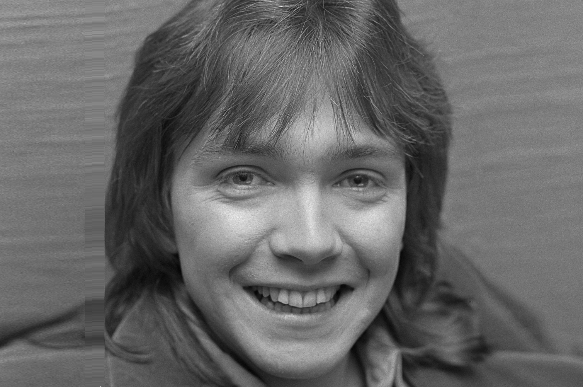 Portrait of David Cassidy - smiling and looking at camera - 1973