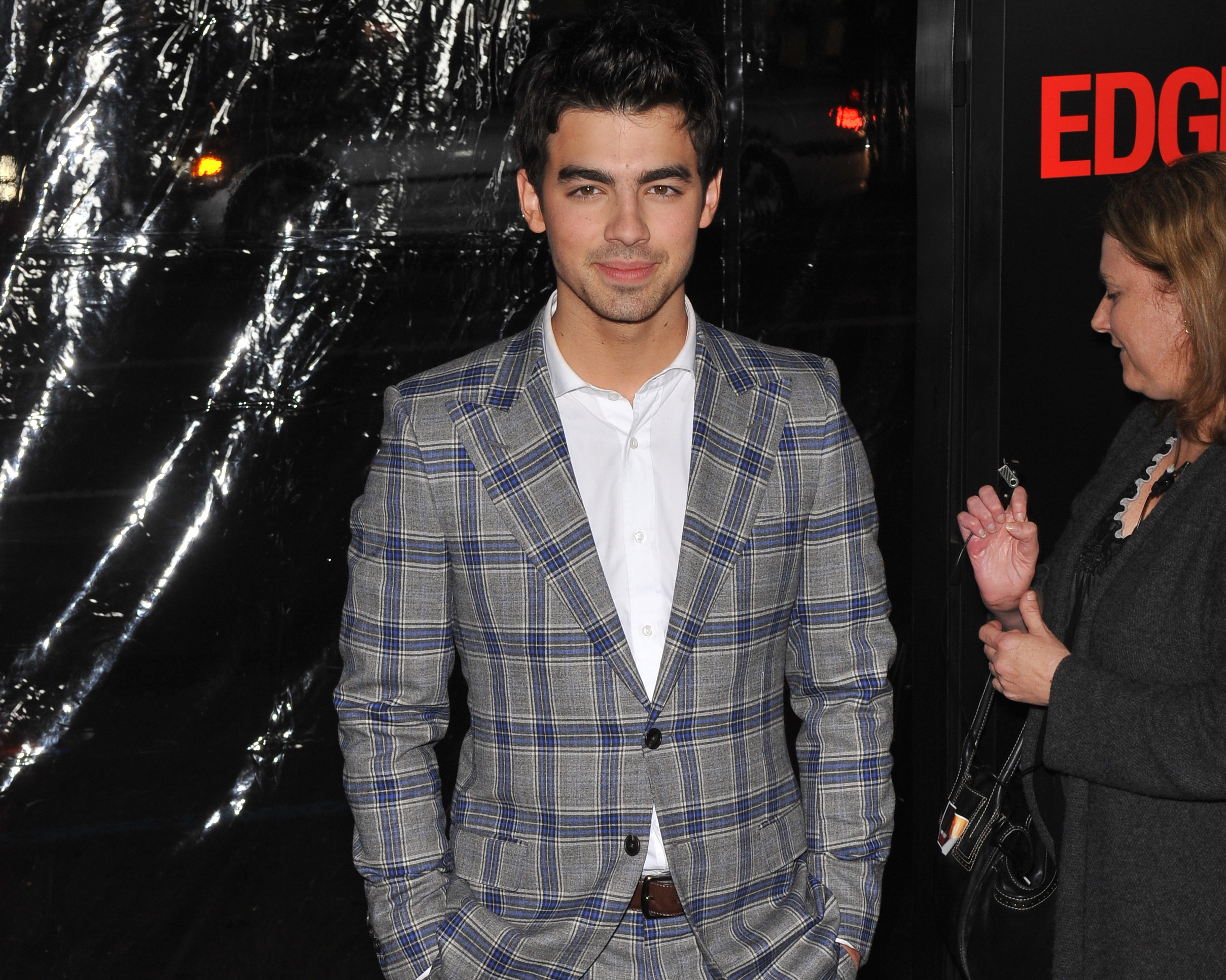 Joe Jonas - of The Jonas Brothers - at the Los Angeles premiere of