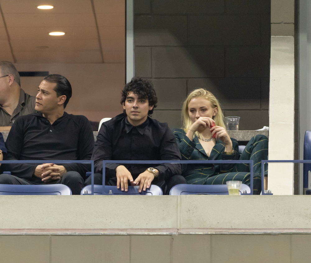 Joe Jonas, Sophie Turner attend US Open 2018 3rd round
