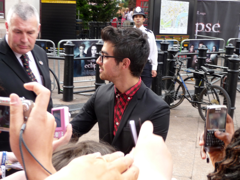Joe Jonas at Twilight Eclipse Premiere July 1st, 2010 in Leicester Square London,