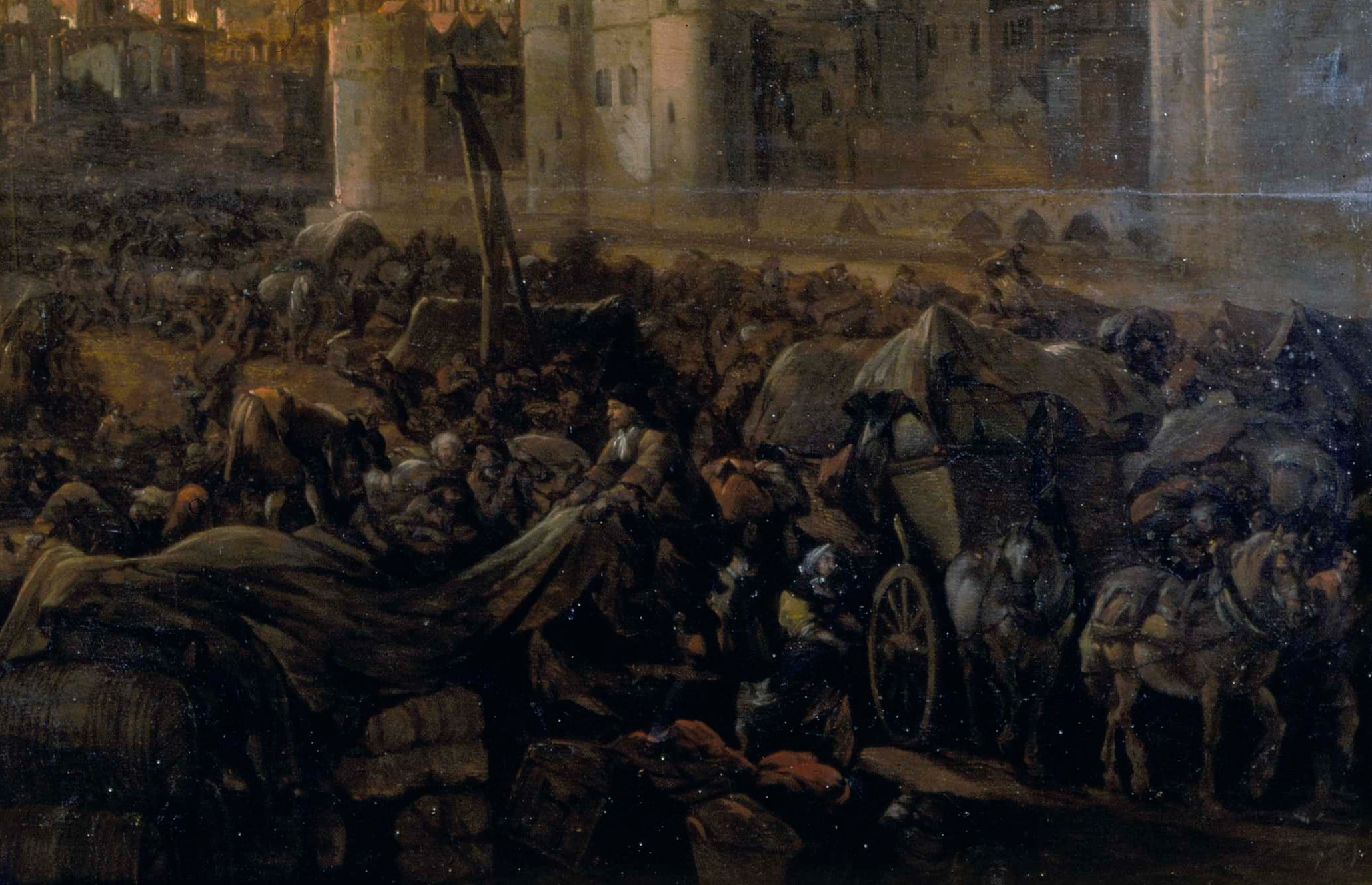 'The Great Fire of London, 1666', (c1666).