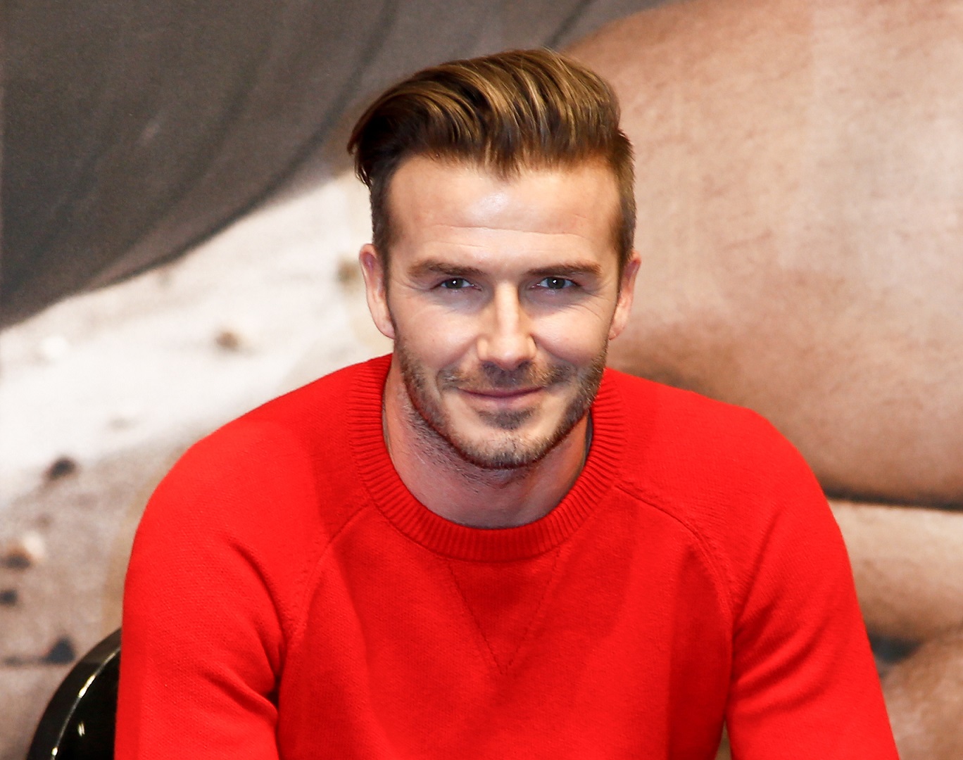 David Beckham attends the launch of his new Bodywear range - 2014