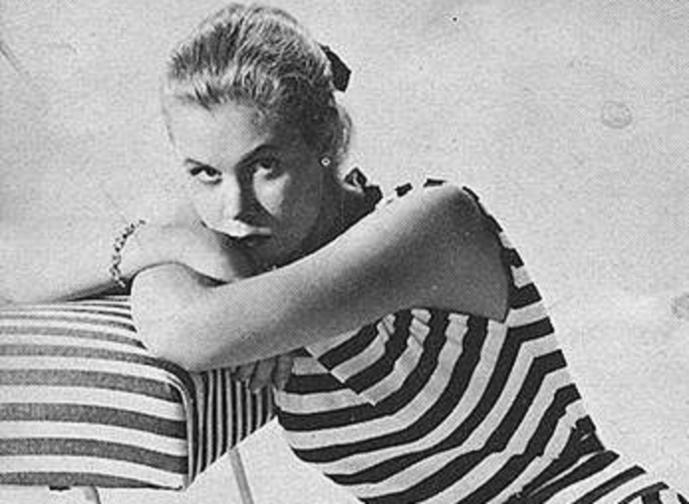 Elizabeth Montgomery - B&W Portrait