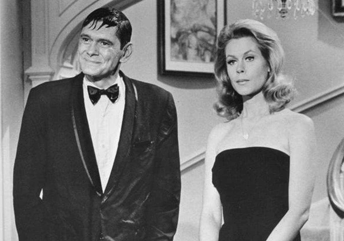 From Bewitched - Darren (Dick York) and Samantha (Elizabeth Montgomery) Stephens - 1968