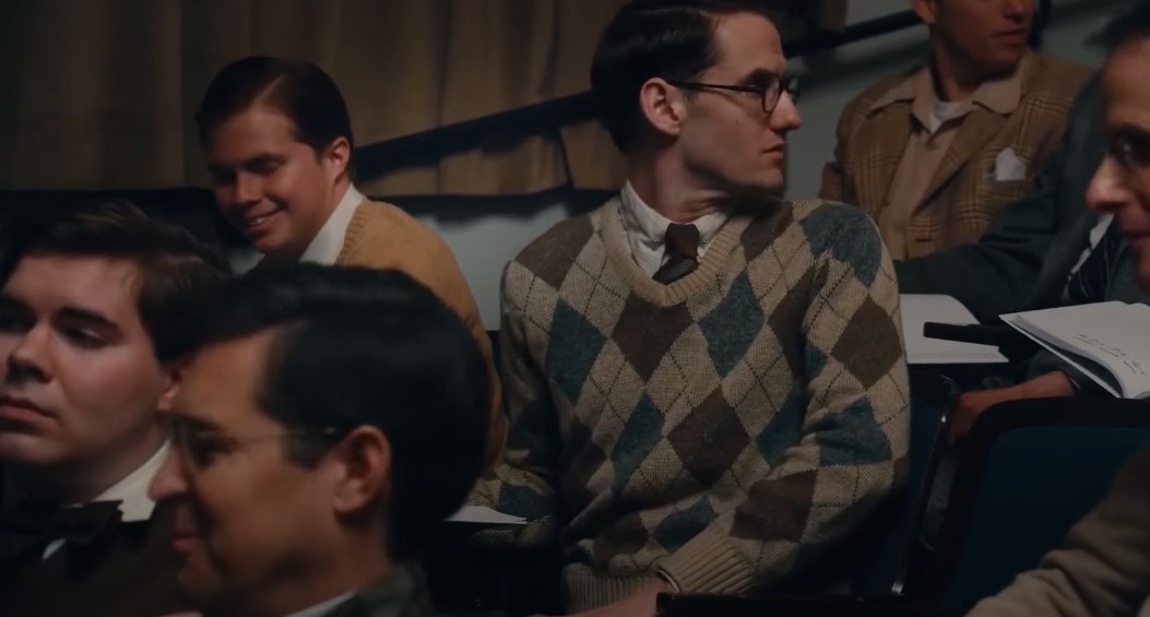 Jack Reynor as Jack Parsons in  Strange Angel at his college