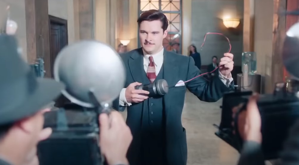 Jack Reynor as Jack Parsons in  Strange Angel working 