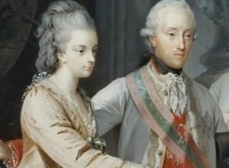 Albert Casimir and Maria Christina