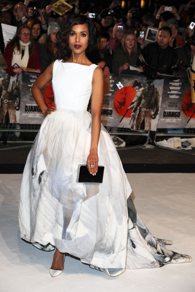 Kerry Washington arriving for the 