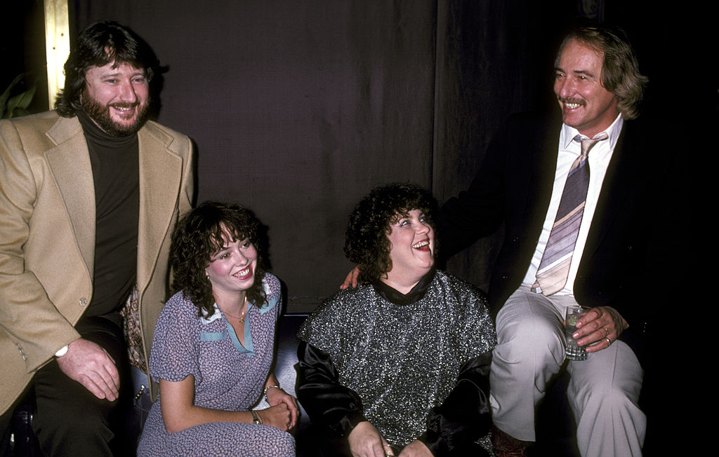 Denny Doherty, Mackenzie Phillips, Elaine McFarlane, and John Phillips