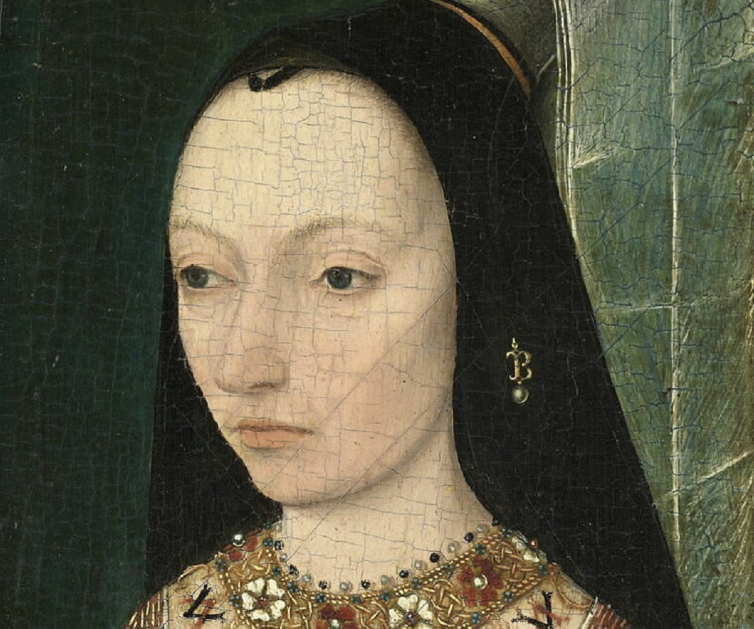Portrait painting of Margaret of York, Duchess of Burgundy - 1468-1470