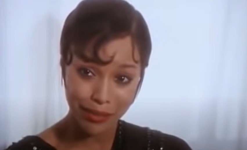 Lynn Whitfield as Josephine Baker in black top