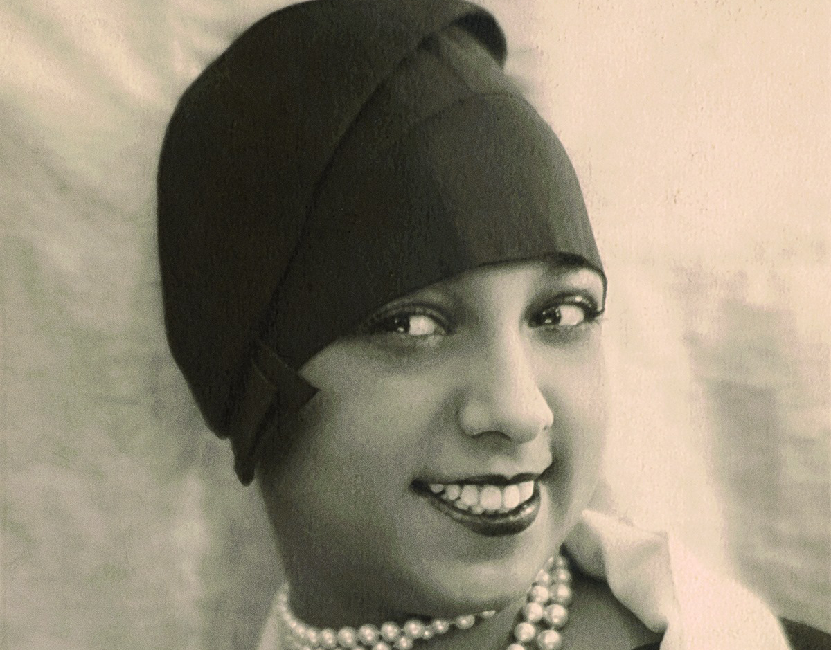 Josephine Baker black hat