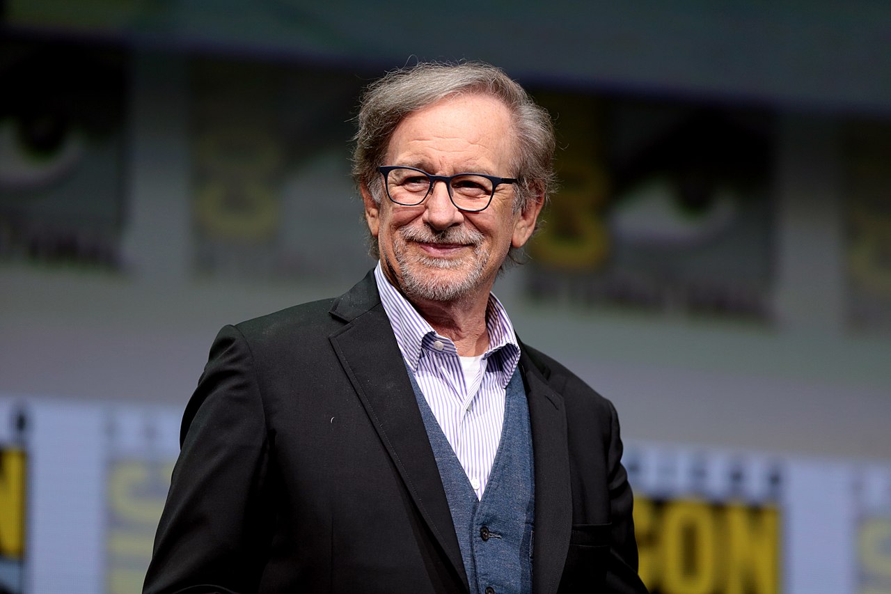 Steven Spielberg in suit