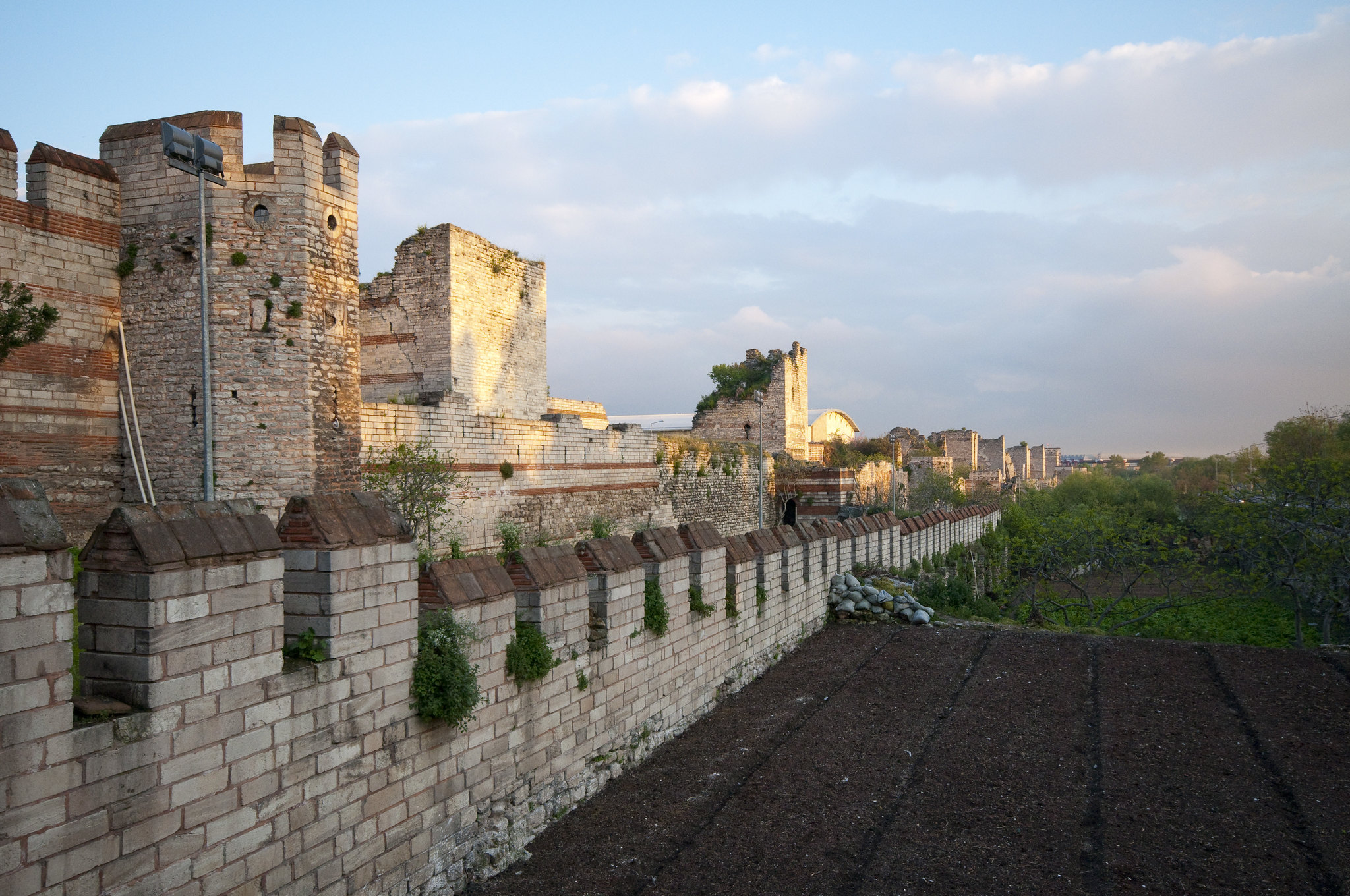 The Theodisan Walls of Constantinople