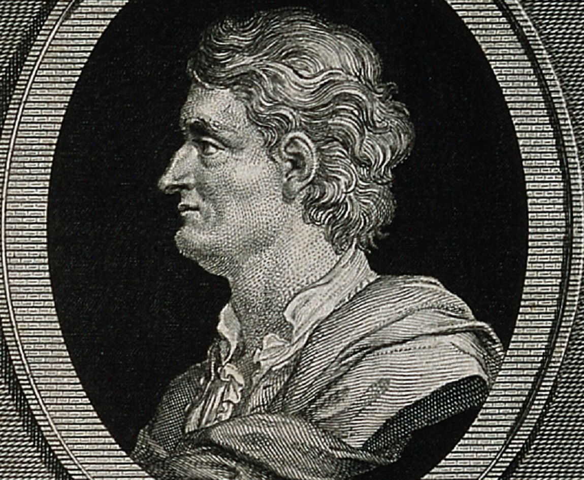 Sir Isaac Newton. Line Engraving