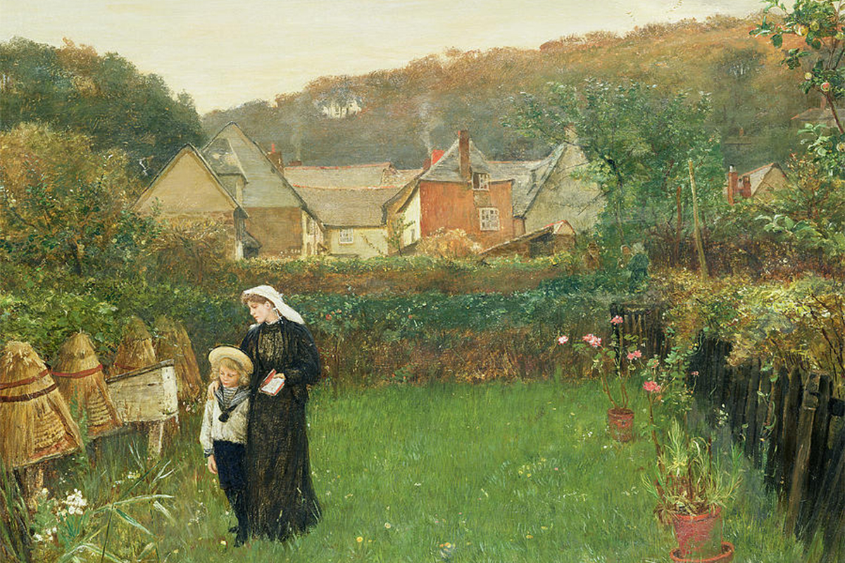 The Widow by Charles Napier Hemy