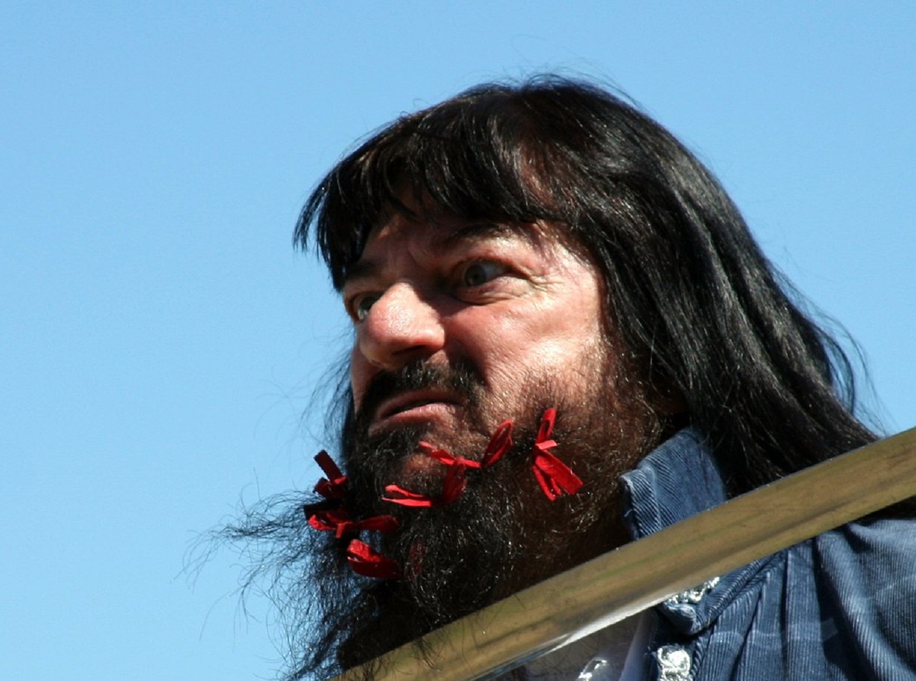 Ben Cherry as Blackbeard - promo for Potato Festival - 2008