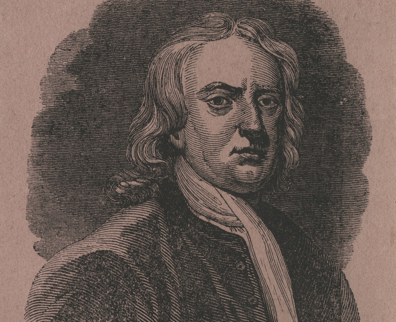 Portrait of Newton, Isaac.