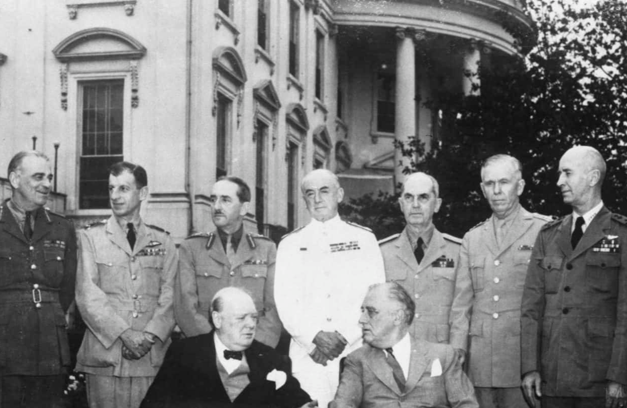 British Prime Minister Winston Churchill