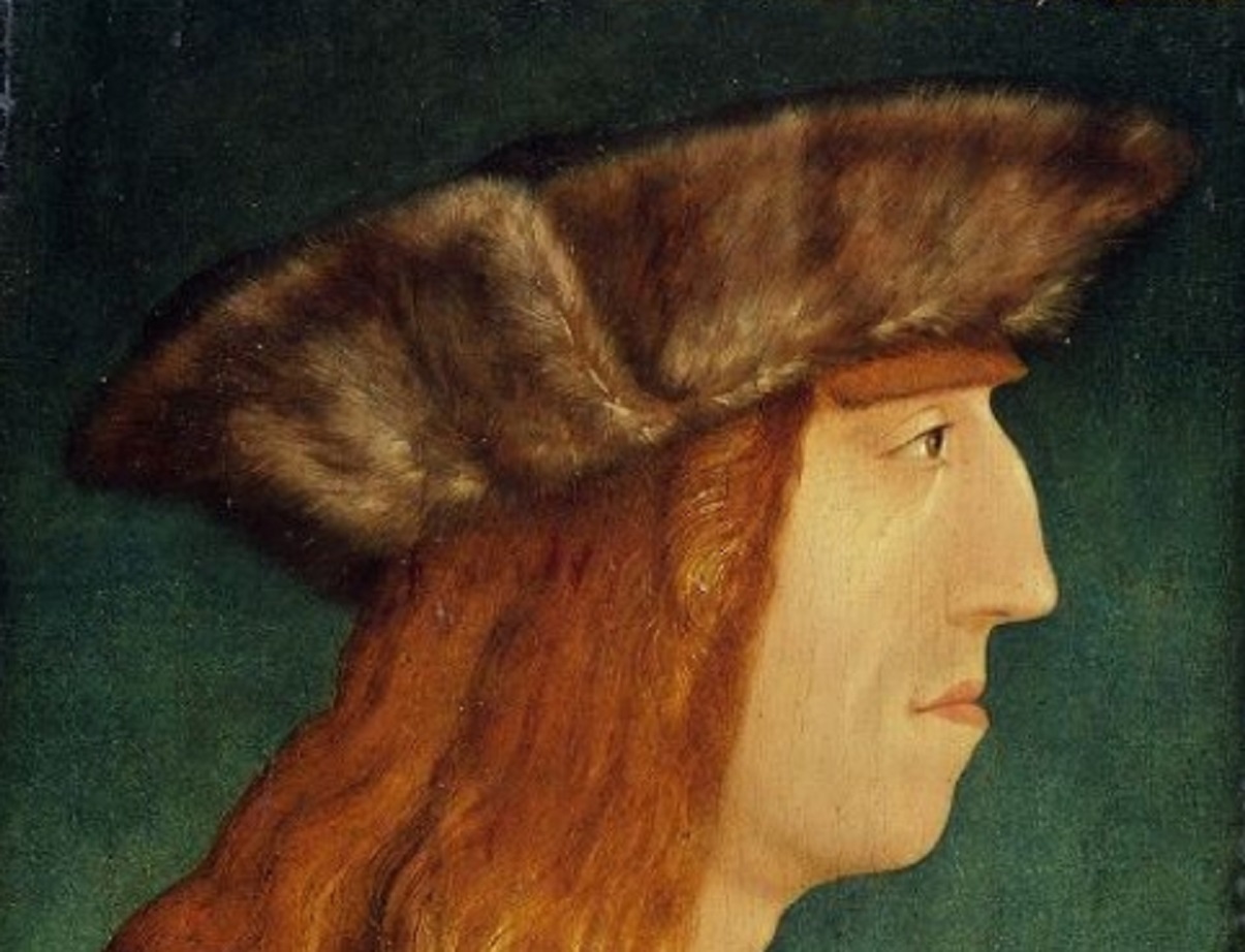 Portrait of Holy Roman Emperor Maximilian I - circa 1504