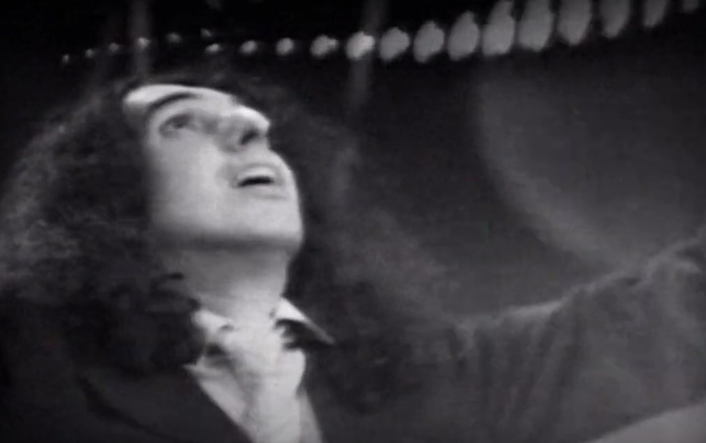Tiny Tim singing