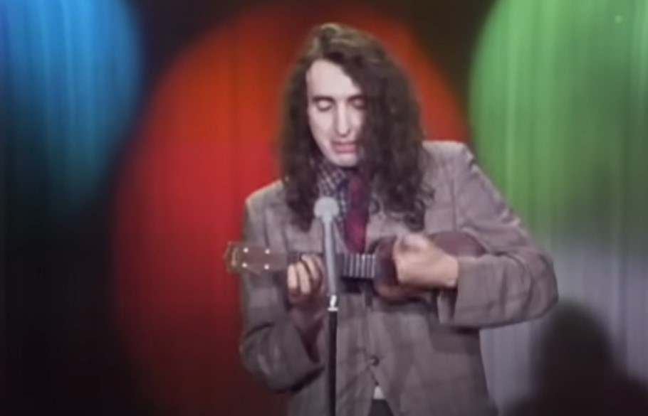 Tiny Tim on the Tonight Show Starring Johnny Carson singing