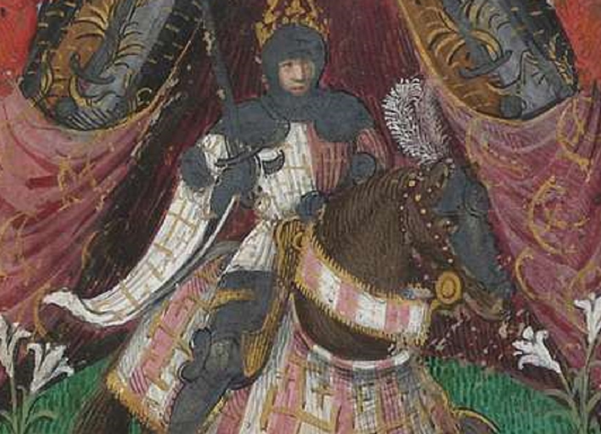 Painting of Charles VIII the  