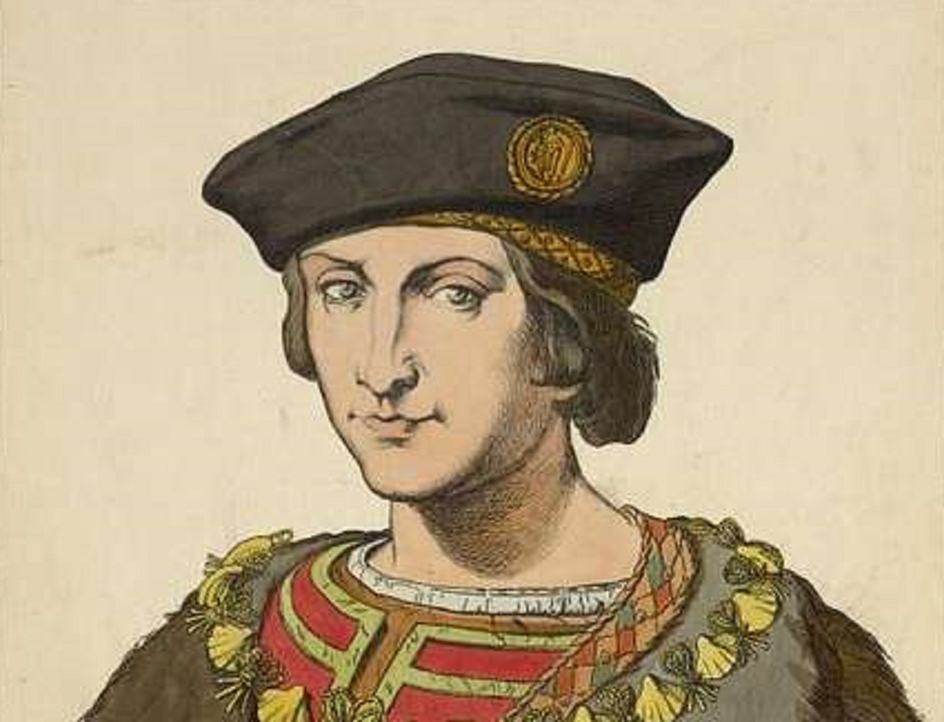 Portrait of King Charles VIII of France - 1869