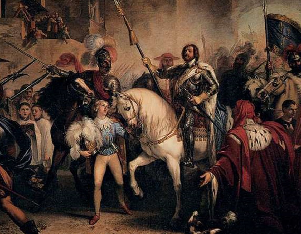 Entry of Charles VIII into Florence  - 1829