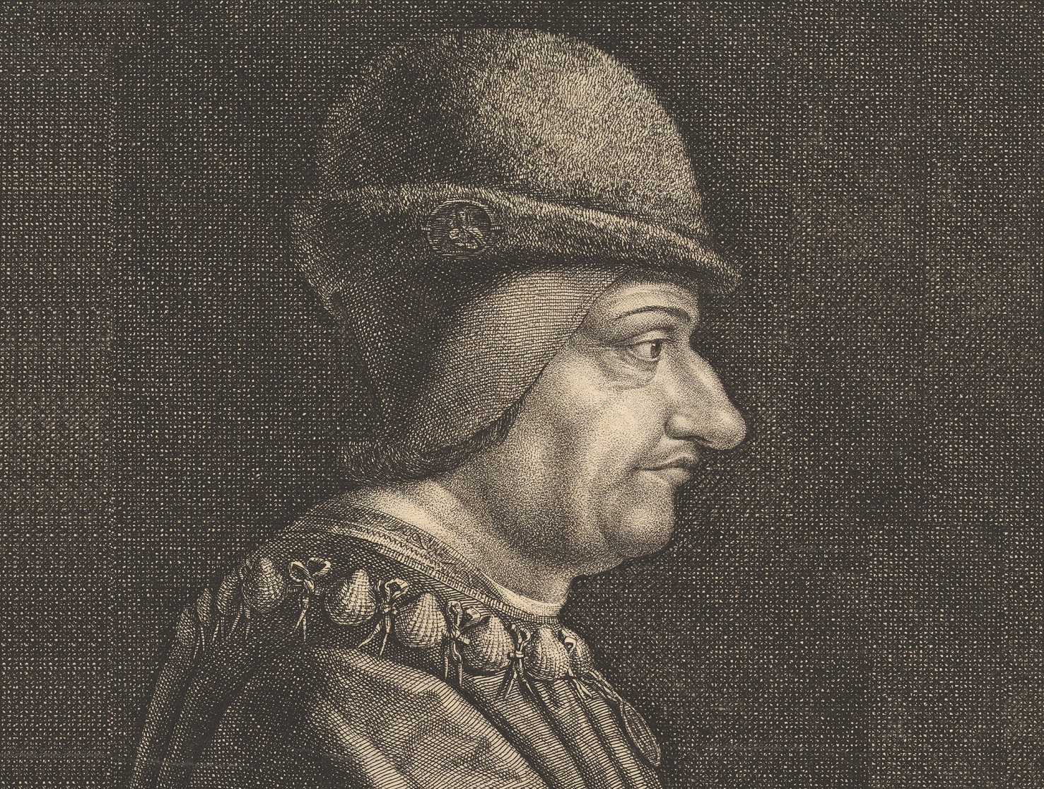 Portrait painting of Louis XI king of France - 	Rogers Fund, 1922