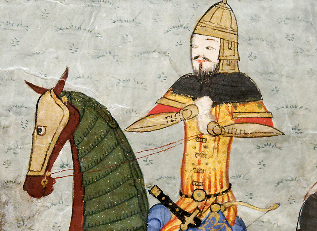 Timur Leading His Troops At The 1393 Conquest Of Baghdad