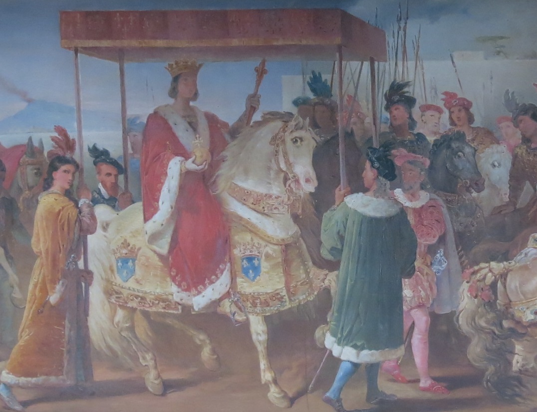 Triumphal entrance of king Charles VIII of France into Napoli - 1495