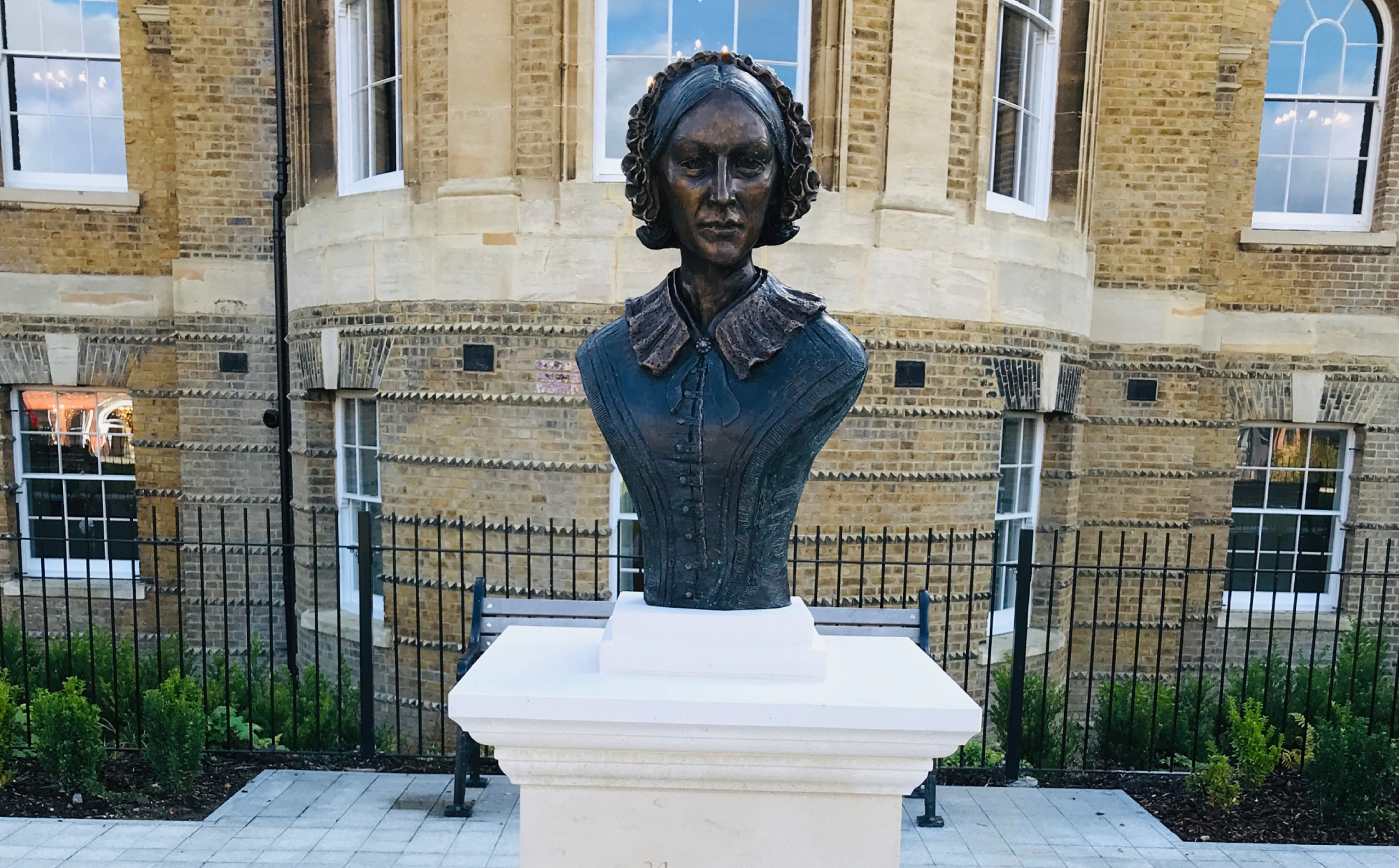 Florence Nightingale Bust Gun Hill Park 2021