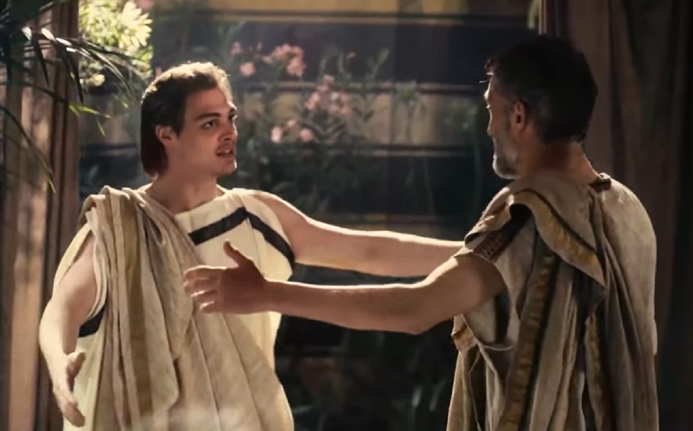 Screenshot of Alexander The Great talking with other man - from Alexander the Great (2014)