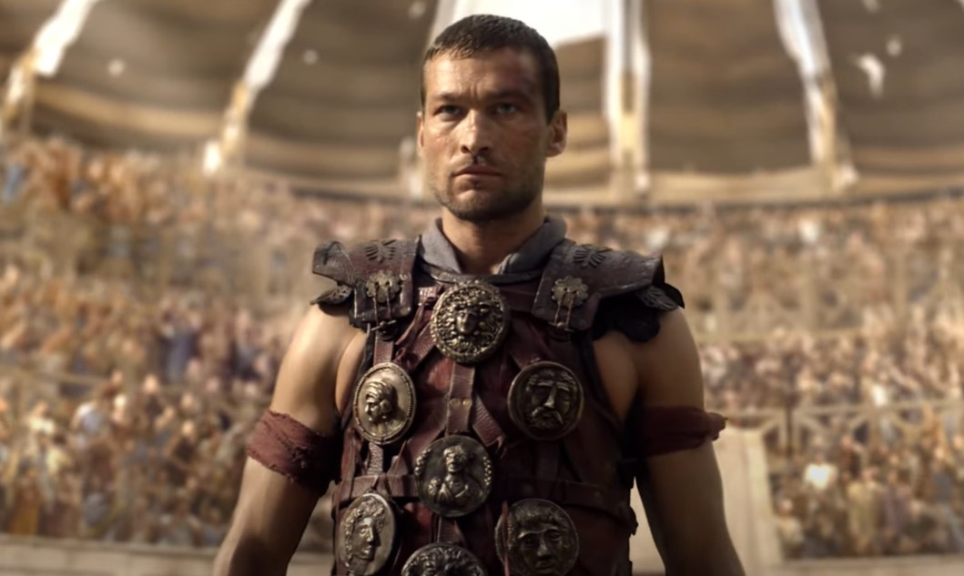 Spartacus  as a gladiator