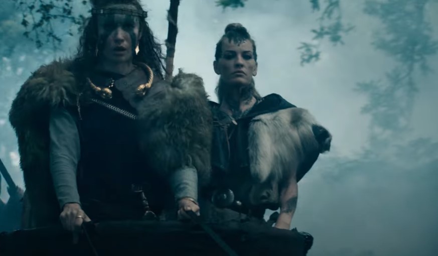 Boudica on a carriage and horse