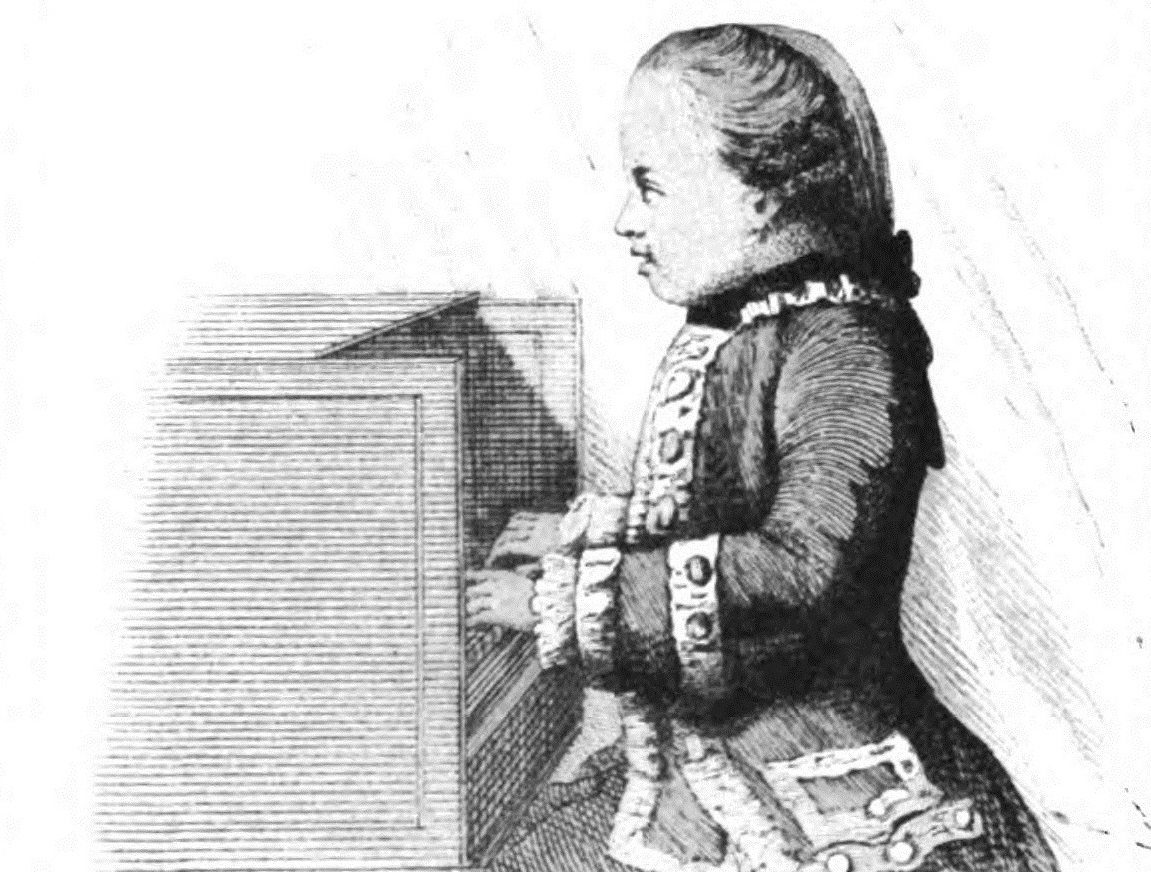 Mozart At The Age Of Seven - no later than 1904