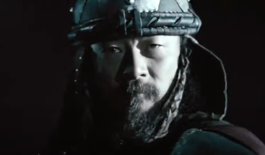 Adult Genghis Khan as depicted in the movie
