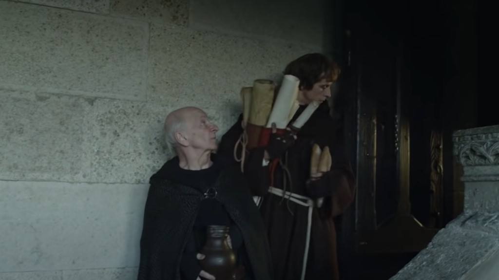 Priests with texts in Latin