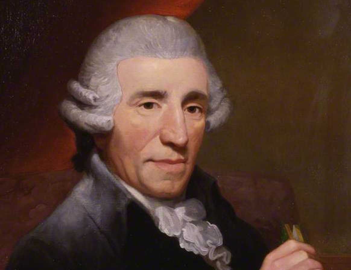 Portrait painting of Joseph Haydn - 1791