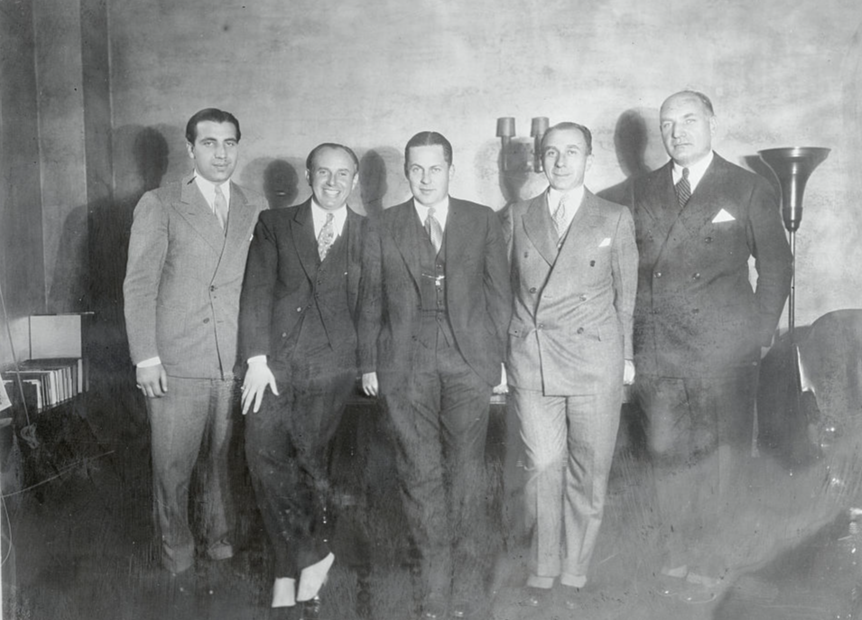 Bobby Jones with the Warner Brothers