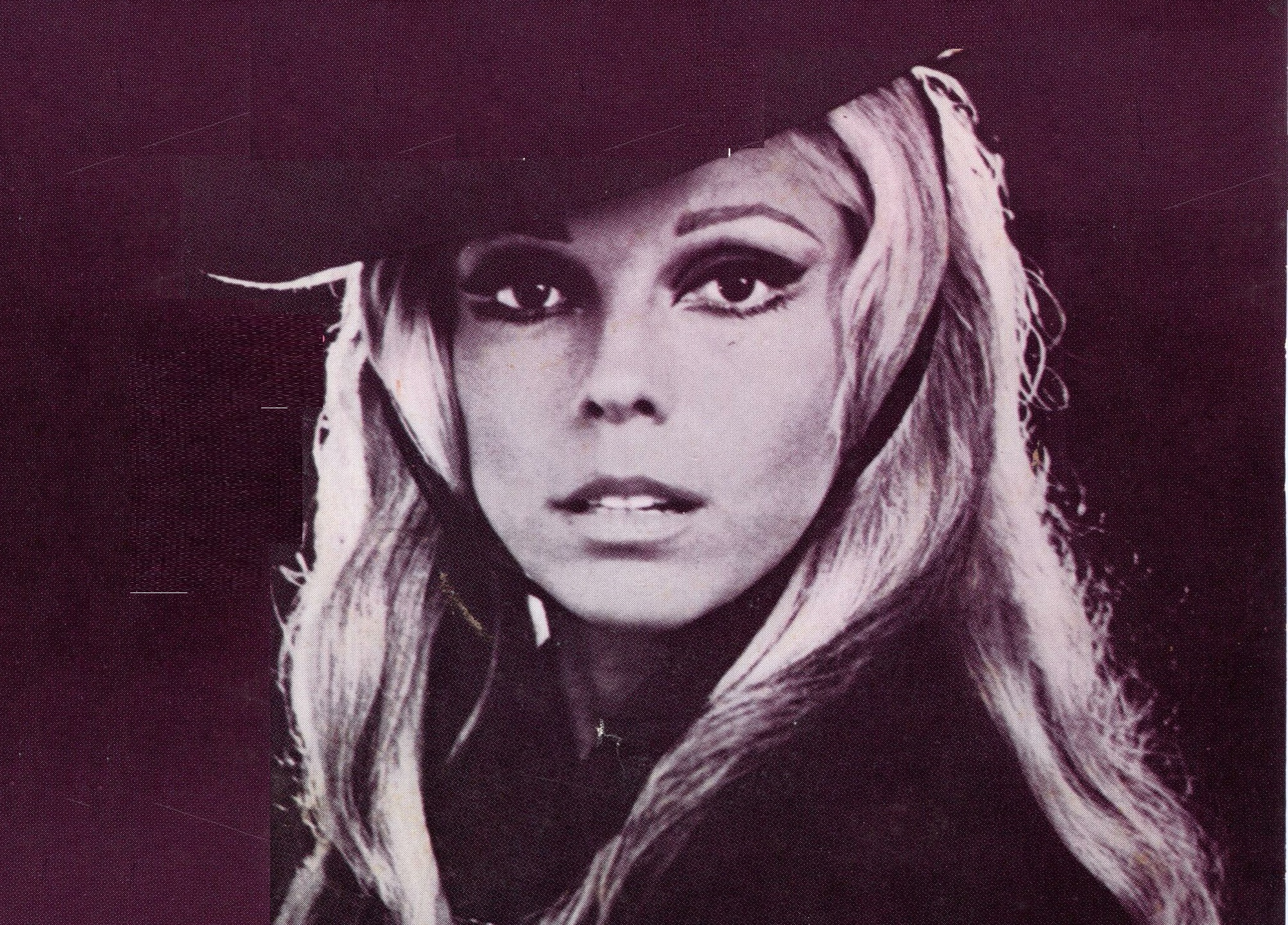B&W Portrait of Nancy Sinatra