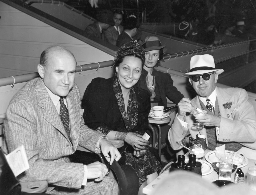 Jack Warner and his wife