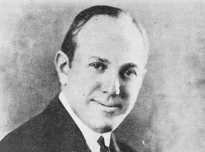 Jack Warner Portrait Photograph in suit