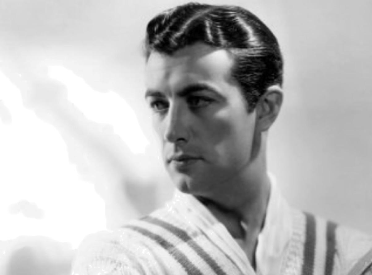 Robert Taylor portrait in sweater