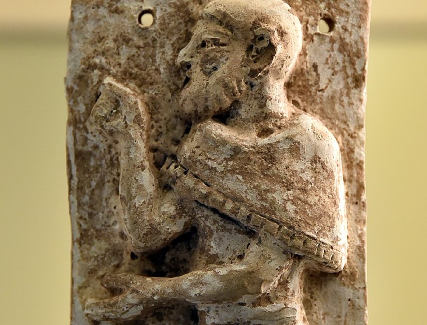 Relief of an unidentified man from Assur, Iraq. 13th century BCE